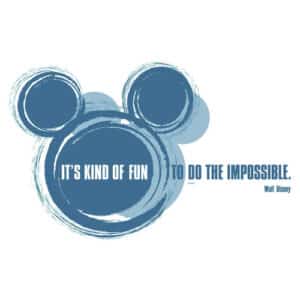 KOMAR Dekosticker »Disney Its kind of fun«