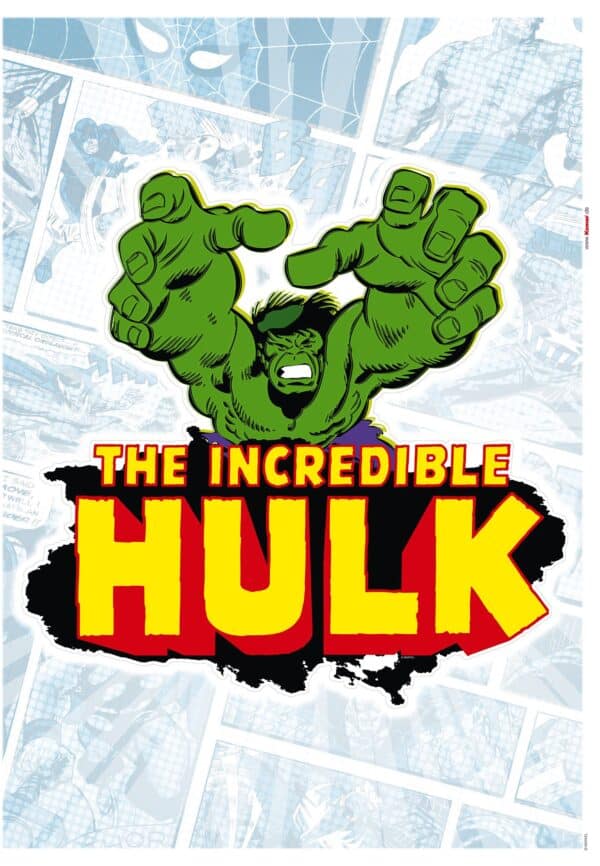 Wandtattoo Hulk Comic Classic