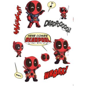 Komar Deko-Sticker Deadpool Cute 50 x 70 cm gerollt