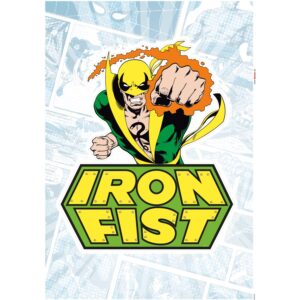 Komar Deko-Sticker Iron Fist Comic 50 x 70 cm gerollt