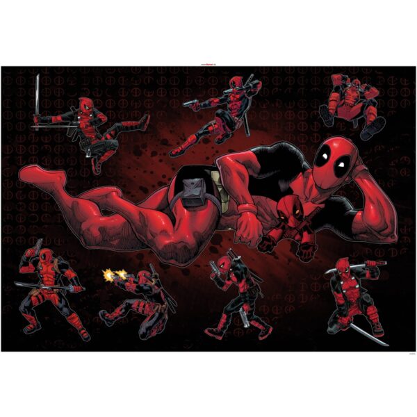 Komar Deko-Sticker Deadpool Posing 100 x 70 cm gerollt