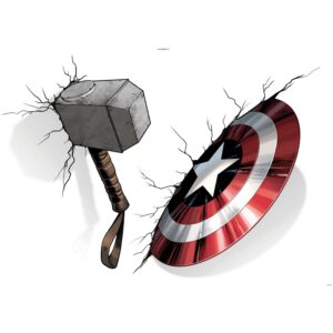 Komar Deko-Sticker Avengers Hammer 100 x 70 cm gerollt