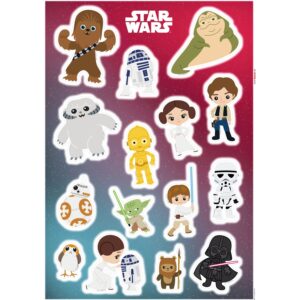 Komar Deko-Sticker Star Wars Heroes 50 x 70 cm gerollt