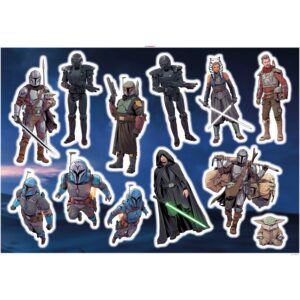 Komar Deko-Sticker Mandalorian Figures 100 x 70 cm