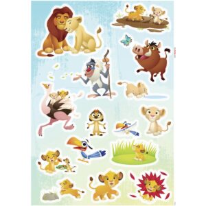 Komar Deko-Sticker Lion King Wildlife 50 x 70 cm gerollt