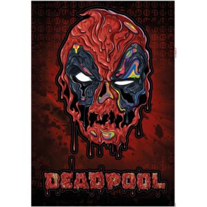 Komar Deko-Sticker Deadpool Meltpool 50 x 70 cm gerollt