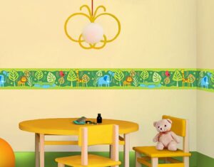 Wandtattoo Kinderzimmer No.BP3 Zootiere