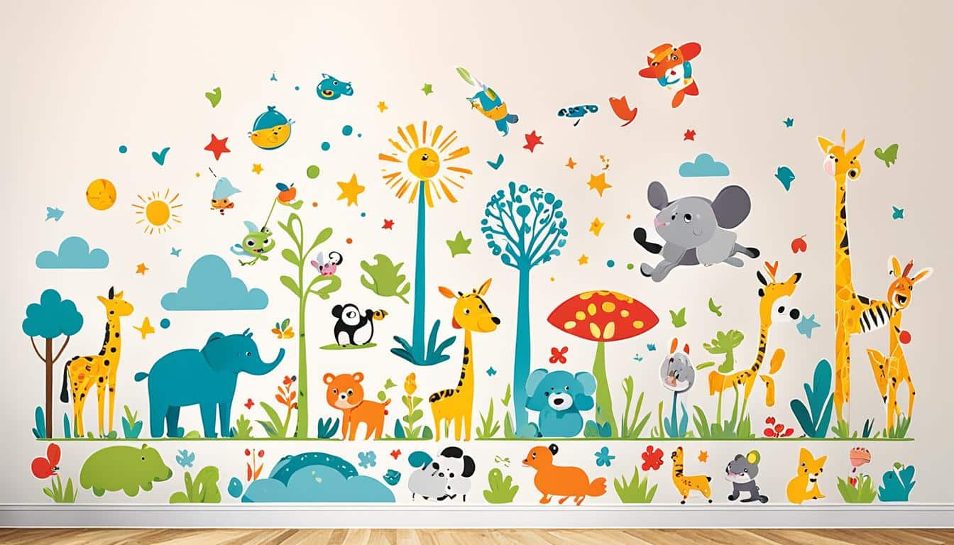 Wandsticker für Kinderzimmer: Trends und Ideen