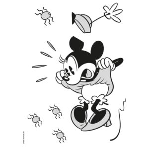 Wandtattoo Kinderzimmer Disney - Minnie Mouse - Schrei