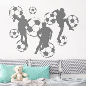 Wandtattoo Fußball