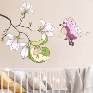 Wandtattoo NICI - Vivian und ihr Magnolienast