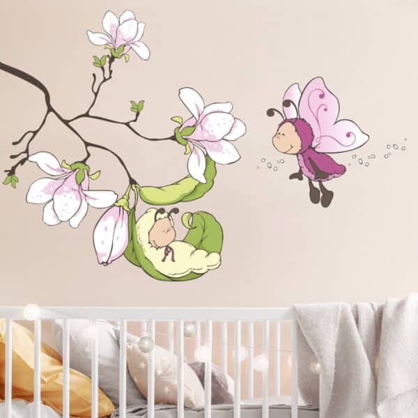 Wandtattoo NICI - Vivian und ihr Magnolienast