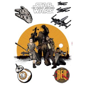 Wandtattoo Kinderzimmer Star Wars - Widerstand