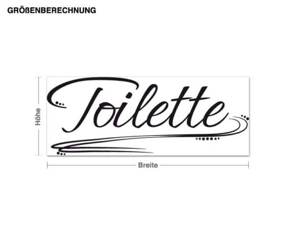 Wandtattoo Badezimmer Toilette