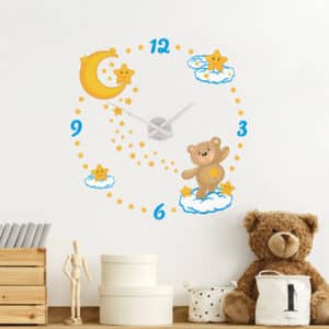 Wandtattoo Kinderzimmer Teddys Sternenzeit