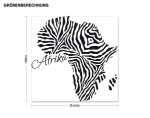 Wandtattoo Muster Afrika