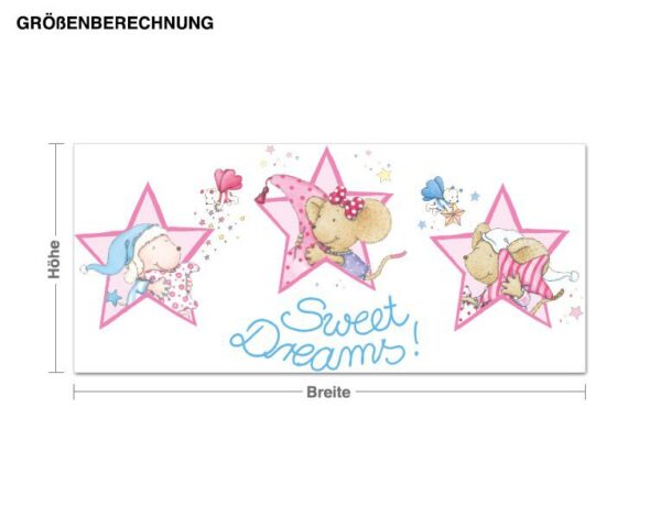 Wandtattoo Kinderzimmer Steinbeck - Lillebi Sweet Dreams