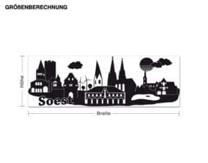 Wandtattoo Architektur & Skyline Skyline Soest