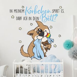 Wandtattoo Kinderzimmer Pummeleinhorn - Bisu träumt